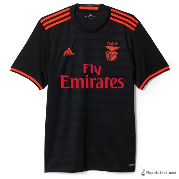 Tailandia Camiseta Benfica Replica Segunda Ropa 2016/17 Negro